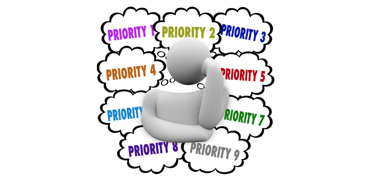 Priorités aux priorités : priorités multiples